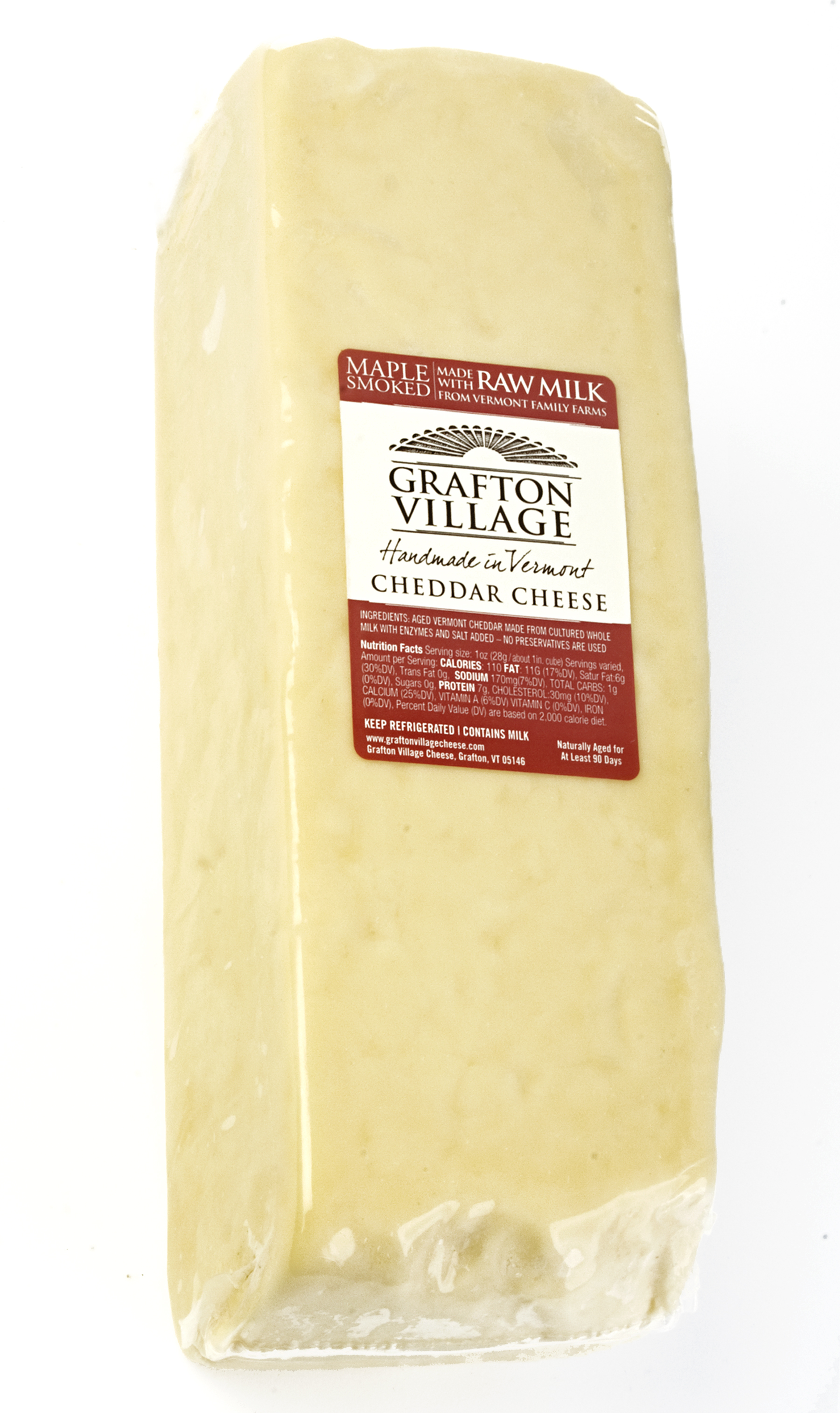 Maple Smoked Cheddar Grafton Village Cheese