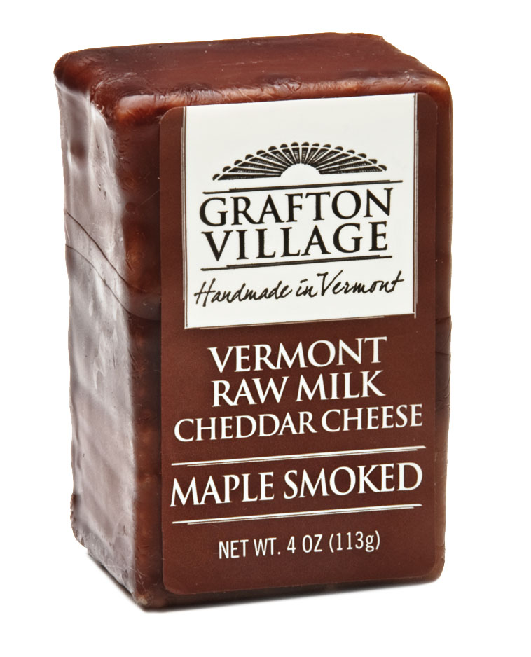 Maple Smoked Cheddar Grafton Village Cheese
