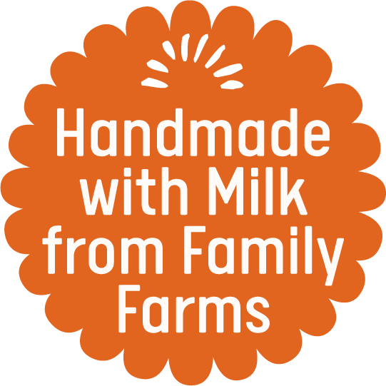 Handmade with Milk from Family Farms